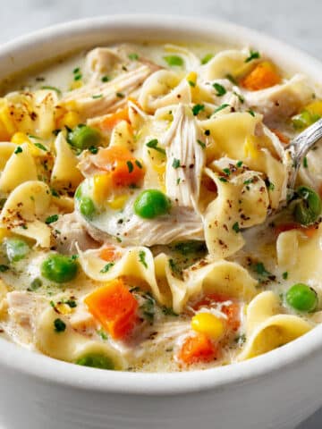 Creamy Crockpot Chicken and Noodles Recipe
