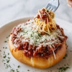 Bread Bowl Spaghetti Recipe