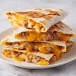 Taco Bell Chicken Quesadilla with Quesadilla Sauce Recipe