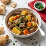 Hearty Beef Stew with Vegetables and Herbs Recipe