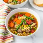 Hearty Hamburger Noodle Soup Recipe