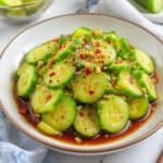 Easy & Quick Spicy Asian Cucumber Salad Recipe