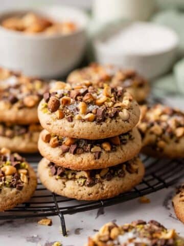Salted Pistachio Chocolate Cookies Recipe