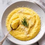 Creamy Parmesan Polenta with Herbs Recipe