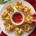 Crab Rangoon Wonton Cups Recipe
