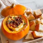 Mini Pumpkin Baked Brie Recipe