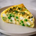 Pea and Mint Frittata Recipe