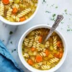 Chickpea Noodle Soup Recipe