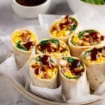 10-Minute BBQ Chicken Wrap Recipe