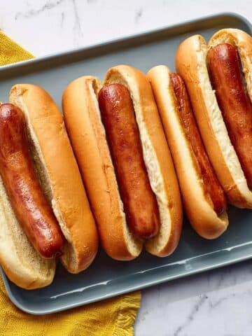 Basic Air Fryer Hot Dogs Recipe