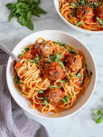 Instant Pot Spaghetti and Meatballs Recipe