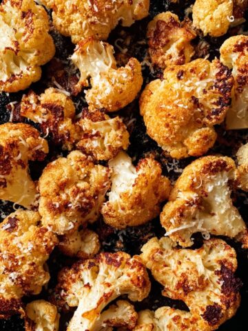 Roasted Cauliflower with Parmesan and Spiced Seasoning Recipe