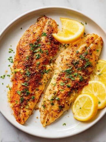 Baked Ocean Perch with Spiced Seasoning Recipe