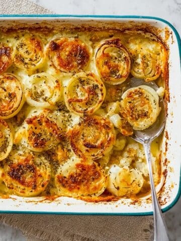 Tennessee Onions: Old-Fashioned Onion Casserole with Cheddar and Gouda Recipe