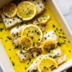 Garlic Butter Lemon Baked Cod Recipe