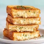 Perfect White Pizza Grilled Cheese Sandwiches Recipe
