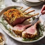 Herb-Crusted Roasted Rack of Lamb Recipe