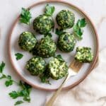 Healthy Spinach Chicken Meatballs Recipe
