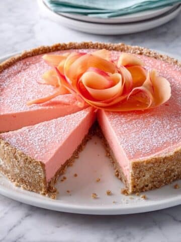 Rhubarb Tart with Lemon Curd and Pecan Shortbread Crust Recipe