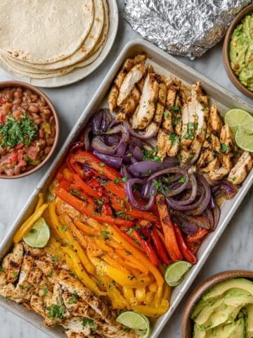Sheet Pan Chicken Fajitas Recipe