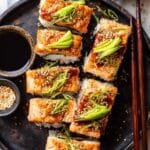 Easy Spicy Salmon Sushi Stacks Recipe