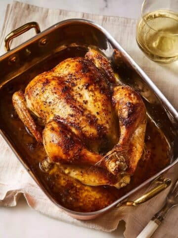Juicy Roast Whole Chicken with Celery Recipe