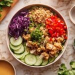 Teriyaki Chicken Crispy Rice Salad Recipe