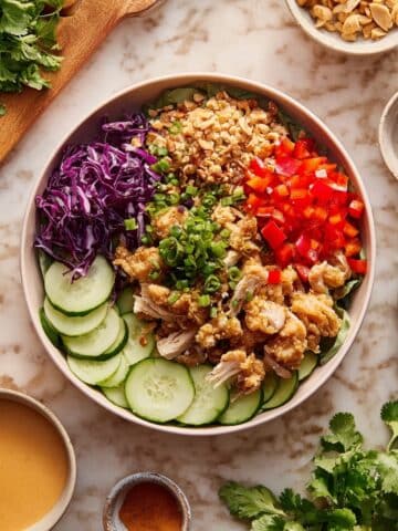 Teriyaki Chicken Crispy Rice Salad Recipe