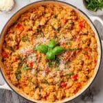 Simple Sausage Orzo One Pot Recipe