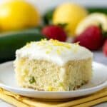 Lemon Zucchini Cake with Cream Cheese Frosting Recipe