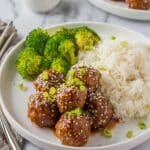 Easy Korean BBQ Meatballs Recipe