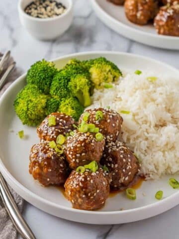 Easy Korean BBQ Meatballs Recipe