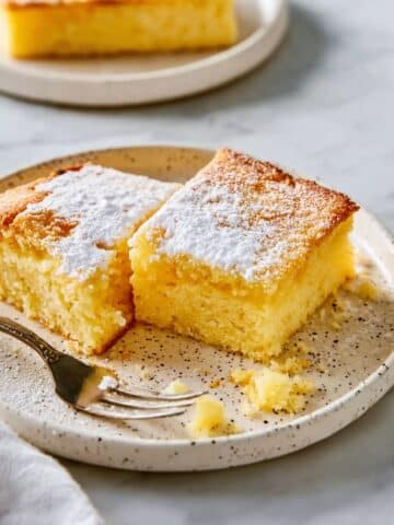 Gooey Butter Cake with Cream Cheese Layer Recipe