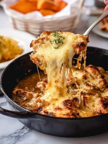 French Onion Chicken Skillet Recipe
