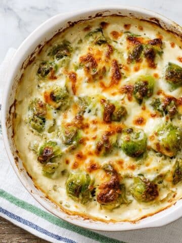 Creamy Brussels Sprouts Bake Recipe