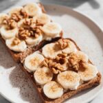 Banana Toast with Brown Sugar, Cinnamon & Walnuts Recipe
