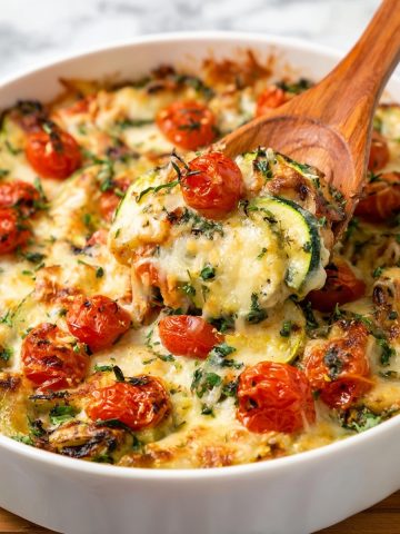 Tuscan Chicken Zucchini Casserole Recipe