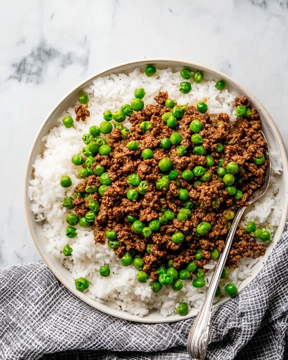 Gingery Ground Beef Soboro Donburi Recipe