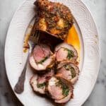 Roasted Boneless Leg of Lamb with Rosemary and Garlic Recipe
