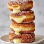 Bomboloni: Italian Sugar-Fried Donuts Filled with Cream Recipe