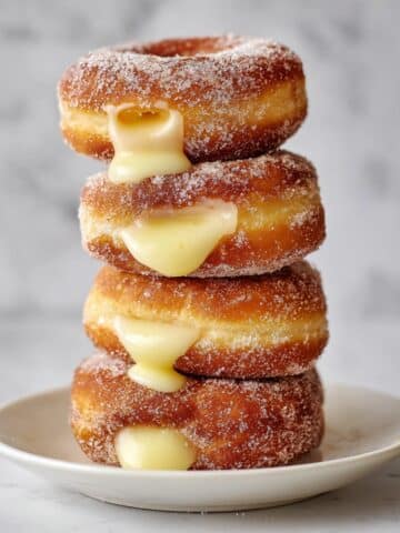 Bomboloni: Italian Sugar-Fried Donuts Filled with Cream Recipe