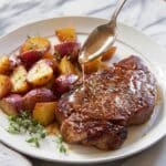 Skillet Seared Steak with Garlic Butter Recipe