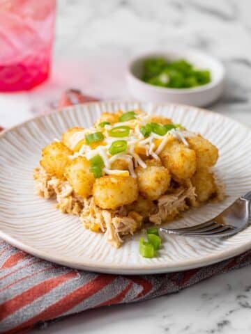 Buffalo Chicken Tater Tot Casserole Recipe