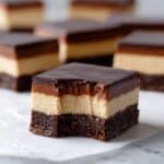 Milk Chocolate Peanut Butter Ganache Brownies Recipe