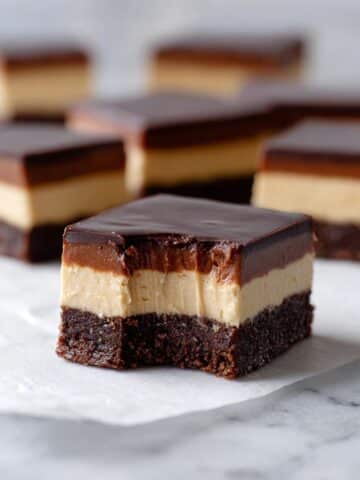 Milk Chocolate Peanut Butter Ganache Brownies Recipe