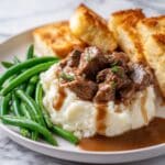 Crockpot Steak and Gravy Recipe