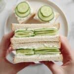 Dilly Cream Cheese Cucumber Sandwiches Recipe