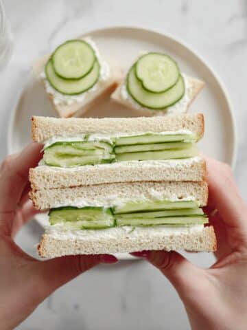 Dilly Cream Cheese Cucumber Sandwiches Recipe