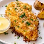 Air Fryer Parmesan Crusted Chicken Recipe