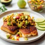 Tilapia with Avocado and Corn Salsa Recipe